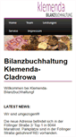 Mobile Screenshot of klemenda.at